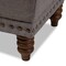Baxton Studio Annabelle Light Grey Walnut Finished Tufted Storage Ottoman 131-7217 - alternate 4